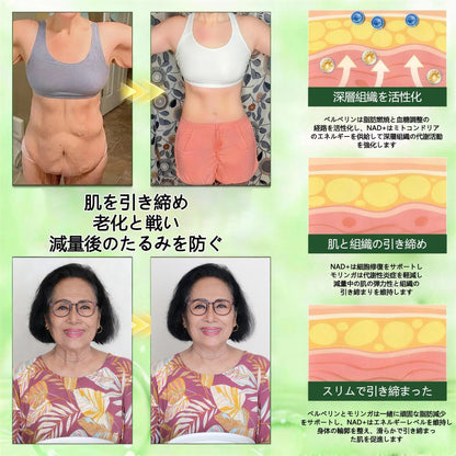🐱内臓脂肪対策サポート 👨‍⚕️👩‍⚕️GeeLemon®＆NAD+ 8-in-1 ナノ強化フォーミュラ — 肥満、肌のたるみ、糖尿病、睡眠時無呼吸症候群、関節の悩み、その他健康上の懸念にアプローチ🛍️
